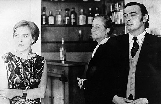 Heide Simon, Gusti Kreissl, Kurt Raab (v.l.n.r.) in "Händler der vier Jahreszeiten" (1971) Händler der vier Jahreszeiten, Quelle: DIF