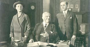 Ossi Oswalda, Ferry Sikla, Emil Birron (v.l.n.r.)