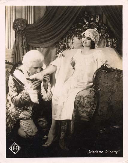 Emil Jannings, Pola Negri in "Madame Dubarry" (1919) Madame Dubarry, Quelle: Murnau-Stiftung, DIF