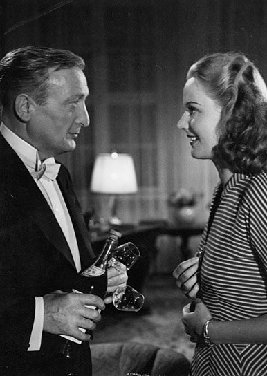 Hans Albers, Maria Holst in "Vom Teufel gejagt" (1950) "Vom Teufel gejagt"