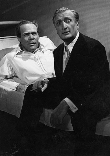 Alexander Golling, Hans Albers (v.l.n.r.) in "Vom Teufel gejagt" (1950) "Vom Teufel gejagt"