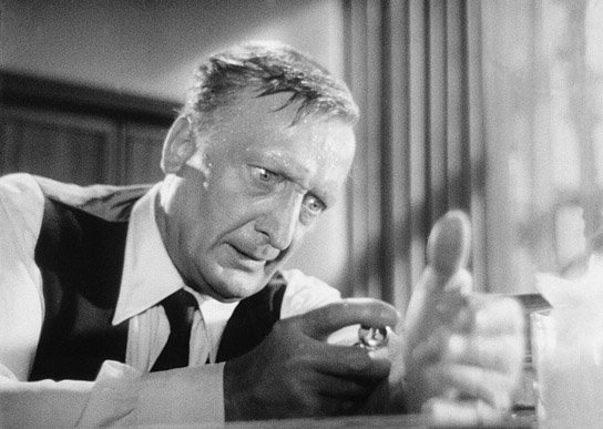 Hans Albers in "Vom Teufel gejagt" (1950) "Vom Teufel gejagt"