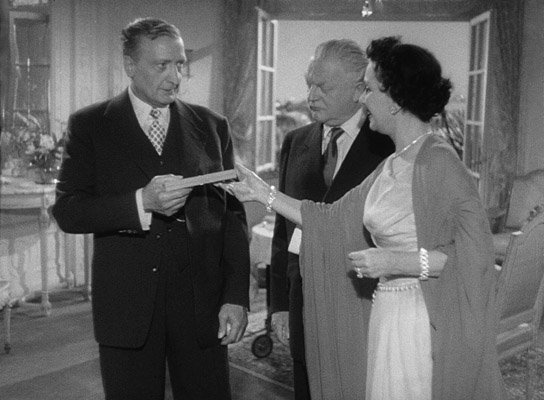 Hans Albers, Otto Wernicke, Lil Dagover (v.l.n.r.) in "Vom Teufel gejagt" (1950) "Vom Teufel gejagt"