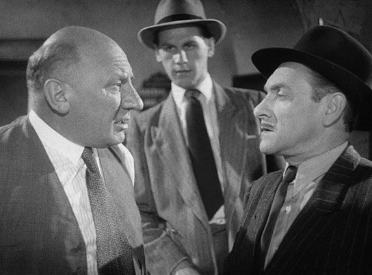 Heinrich Gretler (links), Joseph Offenbach (rechts) in "Vom Teufel gejagt" (1950) "Vom Teufel gejagt"