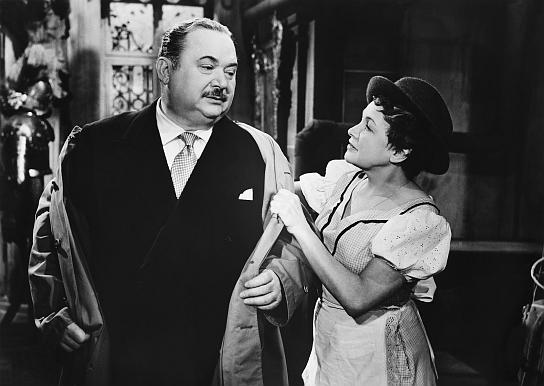 Oskar Sima, Ruth Stephan in "Die gestohlene Hose" (1956) Die gestohlene Hose