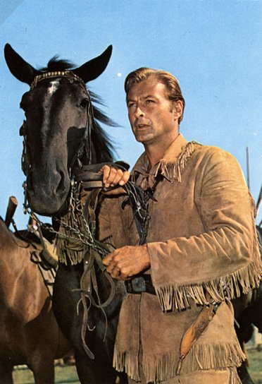 Lex Barker in "Winnetou II" (1964) Winnetou II, DIF