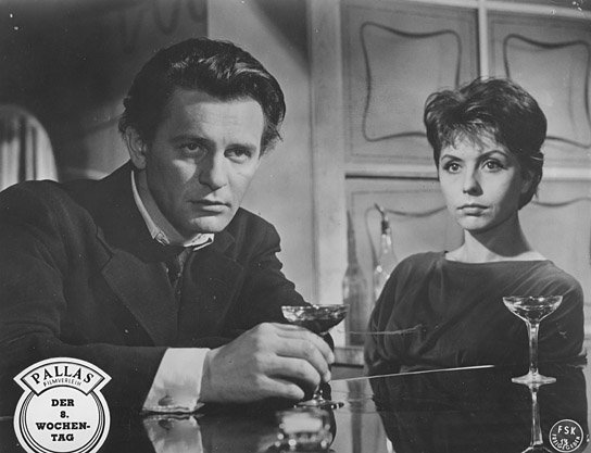 Emil Karewicz, Sonja Ziemann in "Der achte Wochentag" (1957/58) "Der achte Wochentag", Quelle: DIF