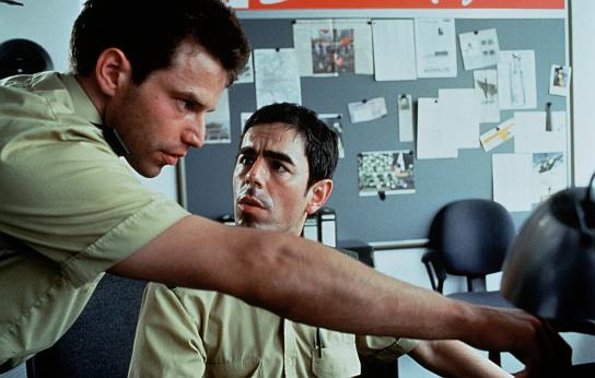 Johannes Brandrup, Oscar Ortega Sánchez (v.l.n.r.) in "36 Stunden Angst - Ein Vater kämpft um sein Kind" (1998) 36 Stunden Angst - Ein Vater kämpft um sein Kind