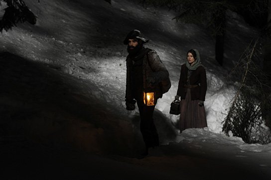 Wolfgang Menardi, Inga Birkenfeld in "Bergblut" (2009/10) Bergblut, © FR Entertainment, Barbara Bauriedl