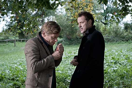 Sylvester Groth, Sebastian Koch (v.l.n.r.) in "Das Wochenende" (2011/12) Das Wochenende