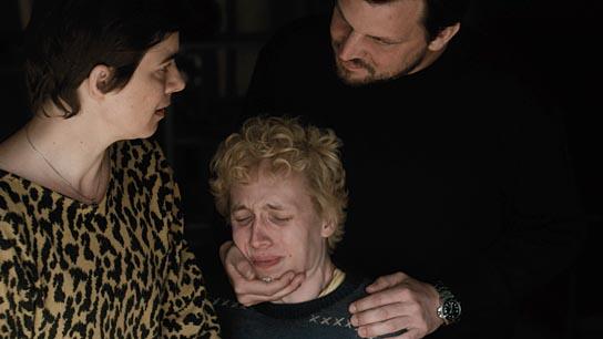 Annika Kuhl, Julius Feldmeier, Sascha Alexander Geršak (v.l.n.r.) in "Tore tanzt" (2012/13) Tore tanzt, Quelle: Rapid Eye Movies, DIF