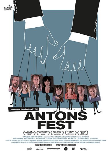 Filmplakat von "Antons Fest" (2011-13) "Antons Fest"; Quelle: daredo media, DIF