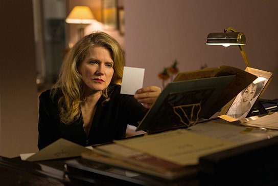 Barbara Sukowa in "Die abhandene Welt" (2014-15) Die abhandene Welt, © 2015 Concorde Filmverleih, Jan Betke