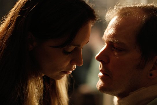 Mina Tander, Godehard Giese in "Das Hotelzimmer" (2014) Das Hotelzimmer, © kurhaus production Film & Medien GmbH