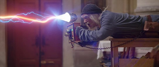 Gard B. Eidsvold in "Doktor Proktors Zeitbadewanne" (2014-16) "Doktor Proktors Zeitbadewanne", Quelle: Wild Bunch Germany, DIF