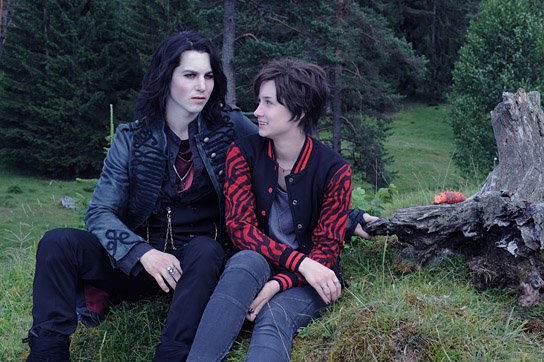 Tim Oliver Schultz, Laura Roge in "Die Vampirschwestern 3 - Reise nach Transsilvanien" (2015/16) "Die Vampirschwestern 3", © Sony Pictures Releasing GmbH, Kerstin Stelter