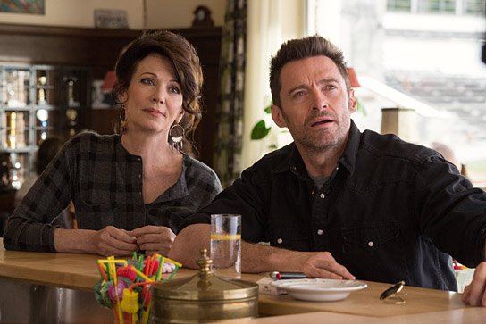 Iris Berben, Hugh Jackman in "Eddie the Eagle" (2015/16) "Eddie the Eagle - Alles ist möglich", © 2016 Twentieth Century Fox