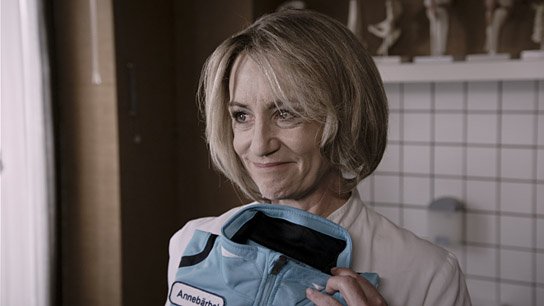 Ulrike Krumbiegel in "Die Anfängerin" (2017) "Die Anfängerin", Quelle: Farbfilm Verleih, DIF, © Flare Film, Kolja Raschke