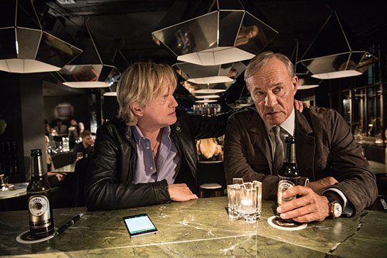 Uwe Ochsenknecht, Heiner Lauterbach (v.l.n.r.) in "Willkommen bei den Hartmanns" (2016) "Willkommen bei den Hartmanns", © 2016 Warner Bros. Ent.