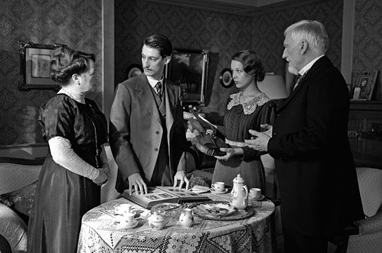 Marie Gruber, Pierre Niney, Paula Beer, Ernst Stötzner (v.l.n.r.) in "Frantz" (2015/16) "Frantz", X Verleih, DIF, © X Verleih