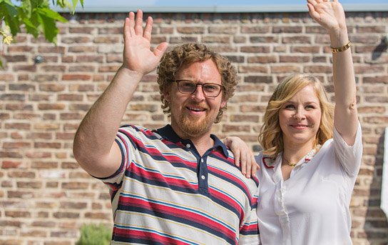 Axel Stein, Jasmin Schwiers in "Schatz, nimm Du sie!" (2016/17) "Schatz, nimm Du sie!", Quelle: Wild Bunch, DIF
