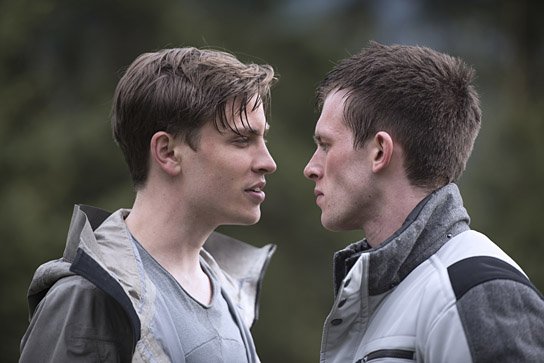 Jannik Schümann, Jannis Niewöhner (v.l.n.r.) in "Jugend ohne Gott" (2016/17) "Jugend ohne Gott", © Constantin Film Verleih, die film gmbh, Marc Reimann