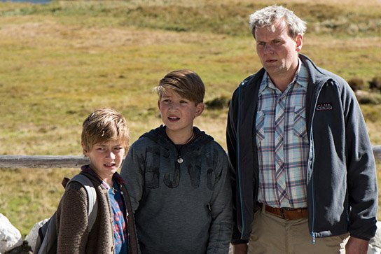 Leo Gapp, Luke Matt Röntgen, Devid Striesow (v.l.n.r.) in "Die Pfefferkörner und der Fluch des schwarzen Königs" (2016/17) "Die Pfefferkörner und der Fluch.." , Quelle: Wild Bunch Germany, DIF
