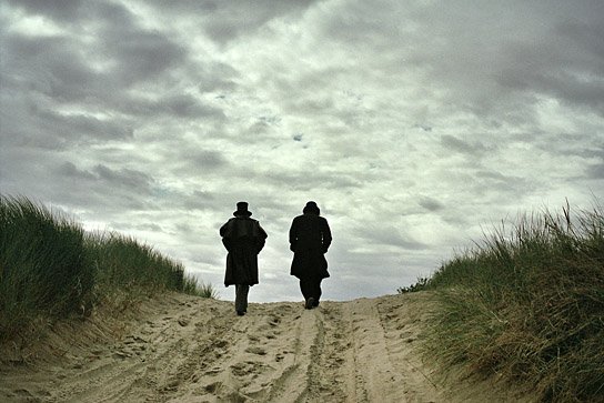 Stefan Konarske, August Diehl (v.l.n.r.) in "Der junge Karl Marx" (2015-17) "Der junge Karl Marx", Quelle: Neue Visionen Filmverleih, DIF