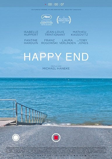 Filmplakat von "Happy End" (2016/17) "Happy End", Quelle: X Verleih AG, DIF
