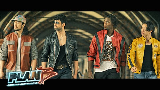 Phong Giang, Can Aydin, Eugene Boateng, Cha-Lee Yoon (v.l.n.r.) in "Plan B - Scheiß auf Plan A" (2014-17) "Plan B - Scheiß auf Plan A", © 2017 Twentieth Century Fox