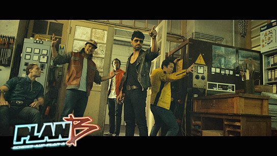 Phong Giang, Eugene Boateng, Can Aydin, Cha-Lee Yoon (v.l.n.r.) in "Plan B - Scheiß auf Plan A" (2014-17) "Plan B - Scheiß auf Plan A", © 2017 Twentieth Century Fox