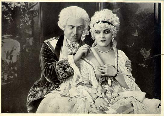 Emil Jannings, Pola Negri in "Madame Dubarry" (1919) Madame Dubarry, Quelle: Murnau-Stiftung, DIF