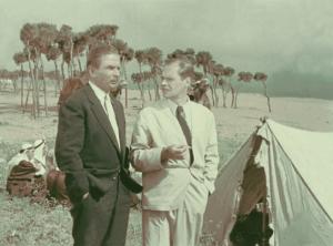 Arno Assmann, Albert Lieven (v.l.n.r.) in "Heimweh nach Deutschland" (1954) Heimweh nach Deutschland