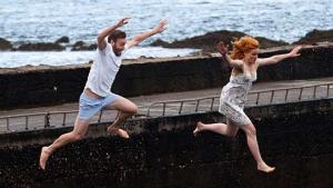 Will Forte, Maxine Peake in "Voll und ganz und mittendrin" (2012/13) Voll und ganz und mittendrin; Quelle: Senator, DIF, © Foto: Karina Finegan