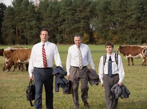 Vince Vaughn, Tom Wilkinson, Dave Franco (v.l.n.r.) in "Big Business - Außer Spesen nichts gewesen" (2013/14) Big Business, Twentieth Century Fox of Germany, DIF, © Twentieth Century Fox