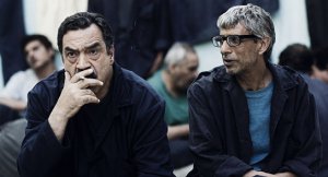 Maher Khammash, Ahmad Thaher (v.l.n.r.) in "Gelobt sei der kleine Betrüger" (2014-16) "Gelobt sei der kleine Betrüger", © Neue Visionen Filmverleih