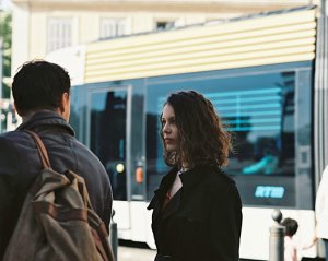 Franz Rogowski, Paula Beer in "Transit" (2017/18) "Transit", Quelle: Schramm Film, © Schramm Film, Foto: Marco Krüger