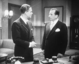 Gustav Fröhlich, Ernst Dumcke (v.l.n.r.) in "Der Flüchtling aus Chicago" (1933/34) Der Flüchtling aus Chicago