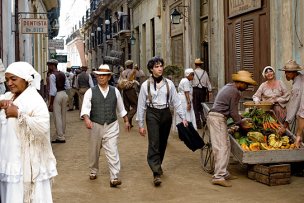 Kevork Malikyan (Mitte links), Tahar Rahim (Mitte rechts) in "The Cut" (2013/14) The Cut, © bombero int., Pandora Film Verleih 2014, Foto: Gordon Muehle