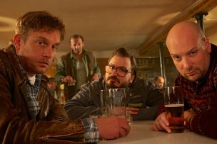 Sebastian Bezzel, Max Schmidt, Daniel Christensen, Stephan Zinner (v.l.n.r.) in "Winterkartoffelknödel" (2014) Winterkartoffelknödel, © 2014 Constantin Film Verleih, Bernd Schuller