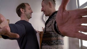 Martin Ontrop, Marcus Lachmann (v.l.n.r.) in "Hitler und Jesus - Eine Liebesgeschichte" (2014) Hitler und Jesus - Eine Liebesgeschichte