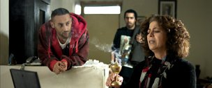 Tamer Nafar (links), Salwa Nakkara in "Junction 48" (2015/16) "Junction 48", Quelle: X Verleih, DIF, © X Verleih