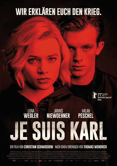 Filmplakat von "Je suis Karl" (2021); Quelle: Pandora Film, DFF