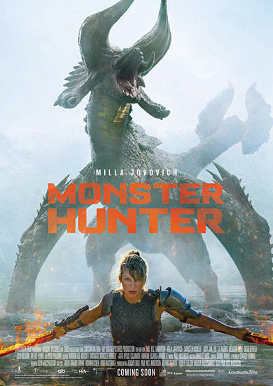 Filmplakat von "Monster Hunter" (2020); Quelle: Constantin Film Verleih, DFF, © 2021 Constantin Film Verleih GmbH