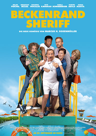 Filmplakat von "Beckenrand Sheriff" (2021); Quelle: LEONINE Distribution, DFF