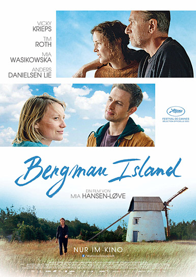 Filmplakat von "Bergman Island" (2021); Quelle: Weltkino Filmverleih, DFF