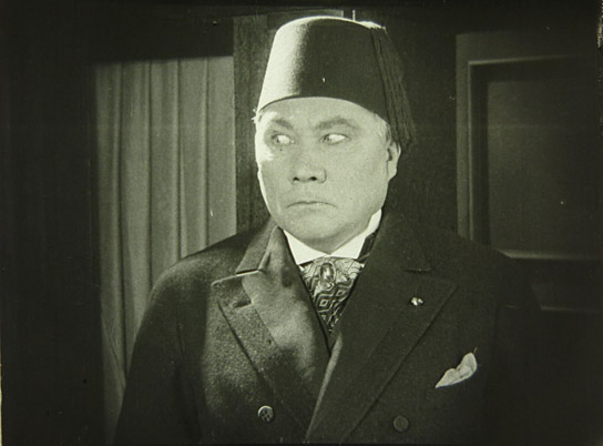 Screenshot mit Paul Wegener aus "Dagfin" (1926)