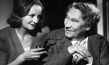 Paul Wegener mit seiner letzten Frau Elisabeth Rohwer in Paul Osborns "Galgenfrist" am Hebbel-Theater, Berlin 1948; Quelle: DFF
