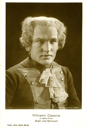 Wilhelm Dieterle in "Zopf und Schwert" (1926)