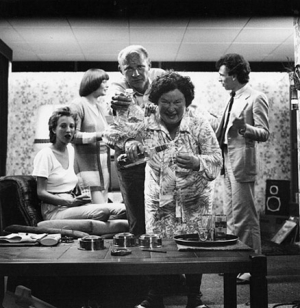 Uli Heucke, Betti Eiermann, Hermann Lause, Tana Schanzara, Bernie Bernstein (v.l.n.r.) in "Jede Menge Kohle" (1981)